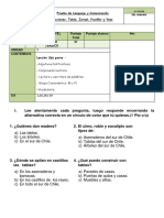 Prueba de Lenguaje Tabla-Zorzal