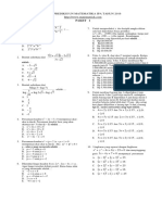 Soal Prediksi UN Matematika IPA SMA 2016 1