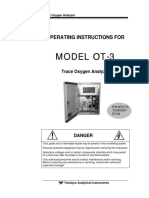 Analizador de Oxigeno Teledyne Analytical Instruments PDF