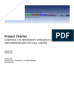 Project Charter Sample