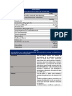 FICHA TÉCNICA de Cilindros de Concreto