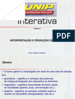 Slides - Interpretação e Produção de Textos