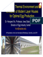 Managing Thermal Environment for Optimal Egg Production