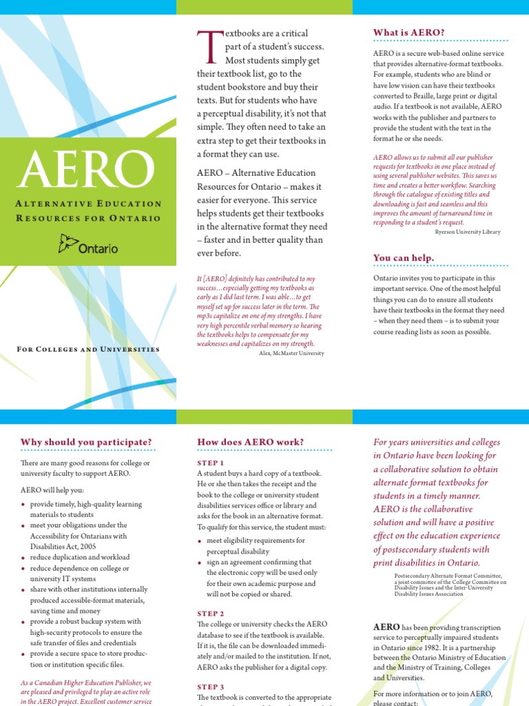 Reading On Why AERO Works | PDF | Textbook | Publishing