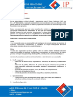 Ip Carta de Presentacion