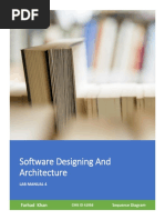 Software Designing and Architecture: Farhad Khan