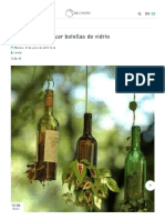 Aprende A Reutilizar Botellas de Vidrio - Diseño PDF