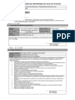 Informe de Actividades Del RLV