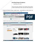 Membuat Blog Deng An Word Press