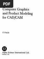 Computer Graphics Modeling Cad/Cam: and Product