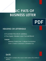 BASIC PATS OF BUSINESS LETTER-english 2