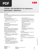 CHP122 - MicroSCADA Pro For Substation Automation - Operation