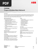 CHP582 - Tropos Wireless Mesh Networks