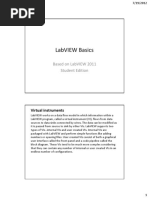 Labview Basics: Based On Labview 2011 Student Edition