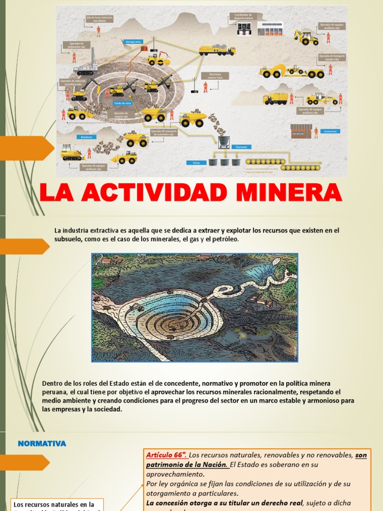 Actividad Minera | PDF | Minería | normas internacionales de ...