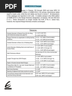 Tolerances B165