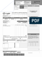 Documento de cobrança de TOI