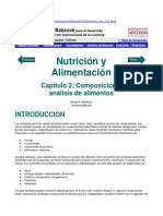 Composicion y Analisis de Los Alimentos