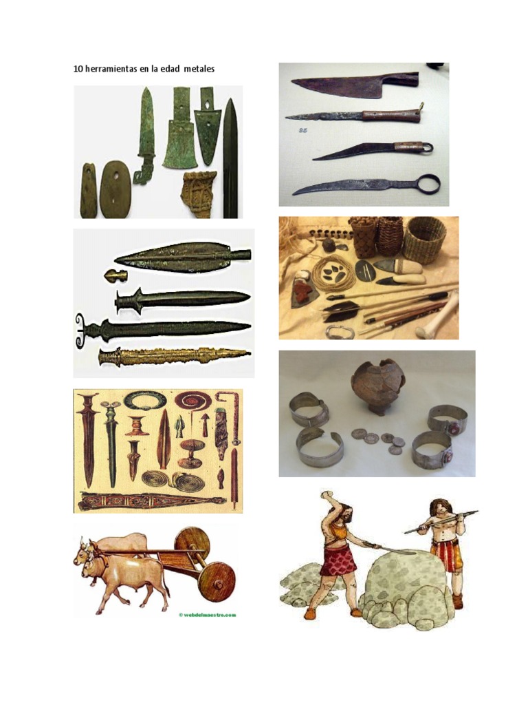 10 Herramientas en La Edad Metales | PDF