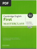 First Masterclass Teacher Sbook 1 PDF | PDF