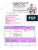 Esquema Actividad de Aprendizaje