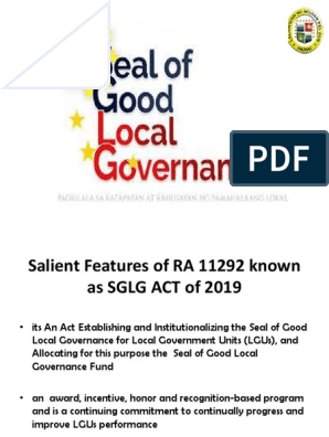 Salient Features - RA 11292 | PDF | Regulatory Compliance | Health ...