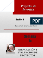 PROYECTOS - Sesión 1