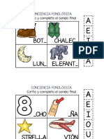 Conciencia Fonologica Vocales In-Fin