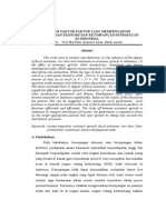 Factors Affecting Economic Growth and Income Inequality in Indonesia