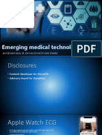 Emerging Medical Technologies: Jacob Mathew, Jr. Do Facoi Facp Chse Fawm