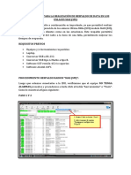 Procedimiento para La Realización de Respaldo de Data en Los Enlaces Siae y Alcatel