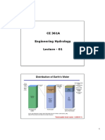 Distribution of Earth's Water: Total Usable Fresh Water: 0.00014 %