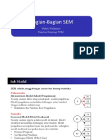 Bagian-Bagian SEM: Wahyu Widhiarso Fakultas Psikologi UGM
