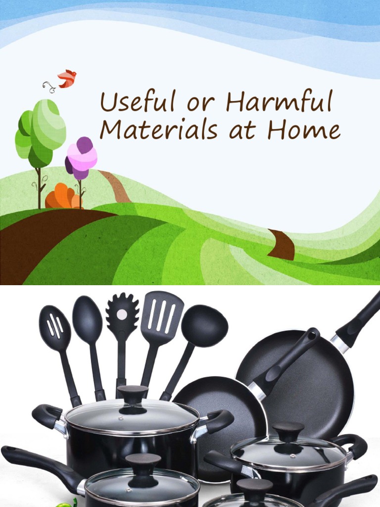 Useful or Harmful Materials at Home PDF