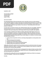 House Democratic Caucus letter to Governor Abbott  9.4.19