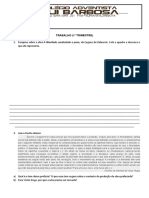 Trabalho sobre a obra A liberdade conduzindo o povo e trecho de Hernani