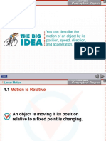 You Can Describe The Motion of An Object by Its Position, Speed, Direction, and Acceleration
