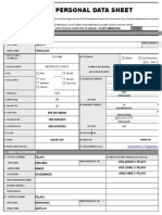 New PDS Form
