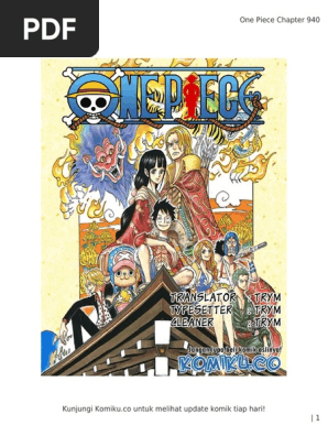 One Piece Chapter 940 Pdf