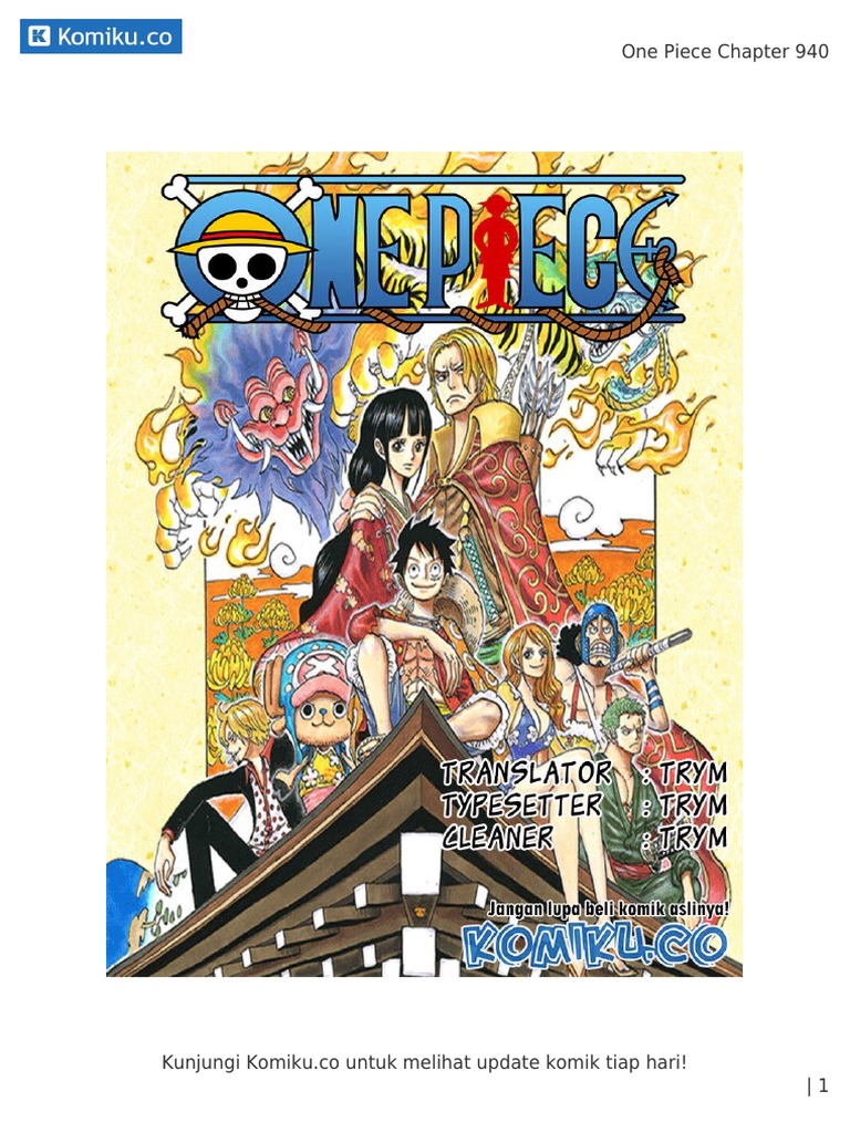 One Piece Chapter 940