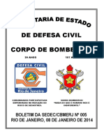 Defesa Civil e Corpo de Bombeiros no Rio
