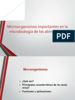 Microorganismos y Alimentos