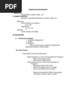 Lesson Plan in English I I. Objective Ii. Subject Matter: Reference