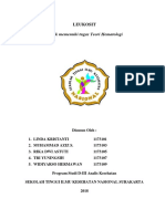 LEUKOSIT FUNGSI DAN JENISNYA