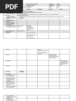 Daily Lesson Log Science 7