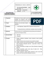 Template SOP Pemeliharaan Sarana (Gedung)