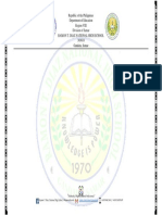 Republic of The Philippines Department of Education Region VIII Division of Samar Ramon T. Diaz National High School 303618 Gandara, Samar