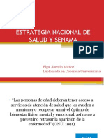 Clase 3. Estrategia Nacional de Salud y Senama 2019