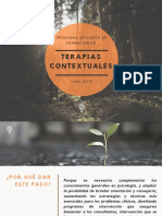 Terapias Contextuales Formación Lima 2019 PDF
