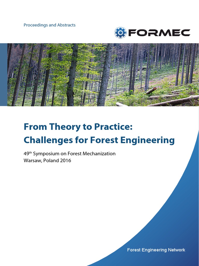 Proceedings Formec Poland 2016 Lumber Forestry - 